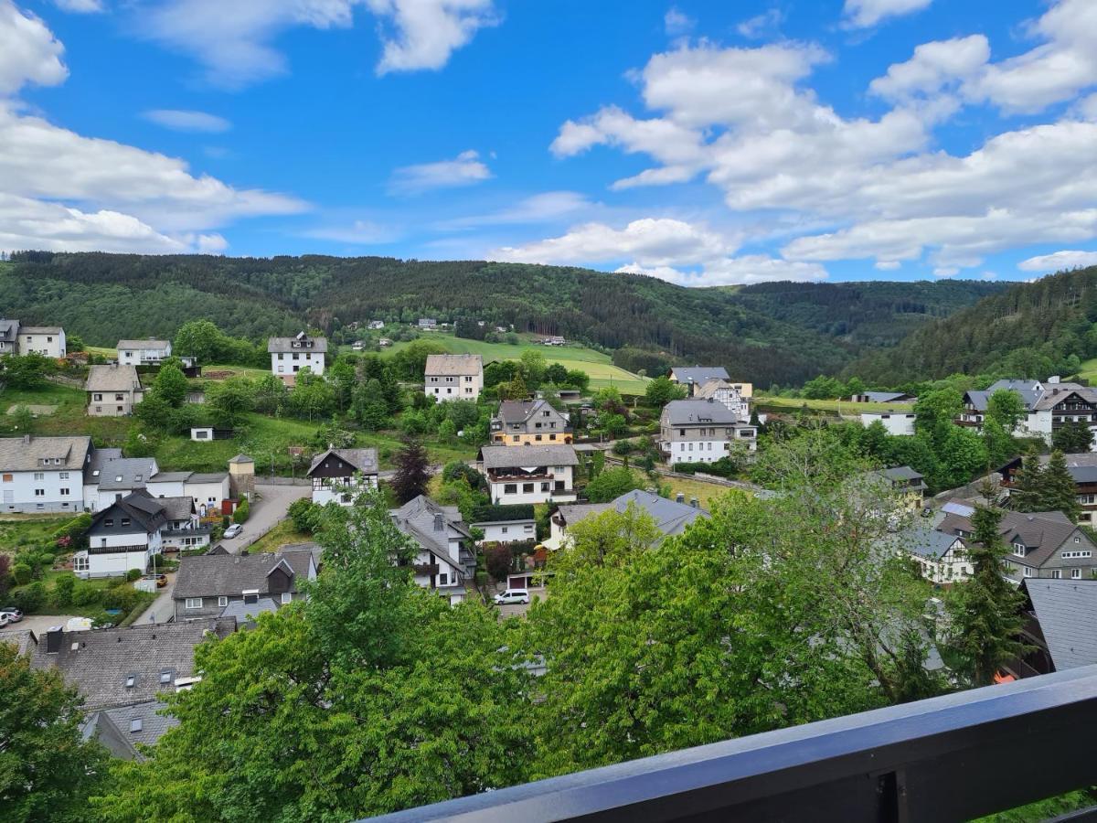 Appartamento Panoramablick Willingen Schwalefeld Esterno foto