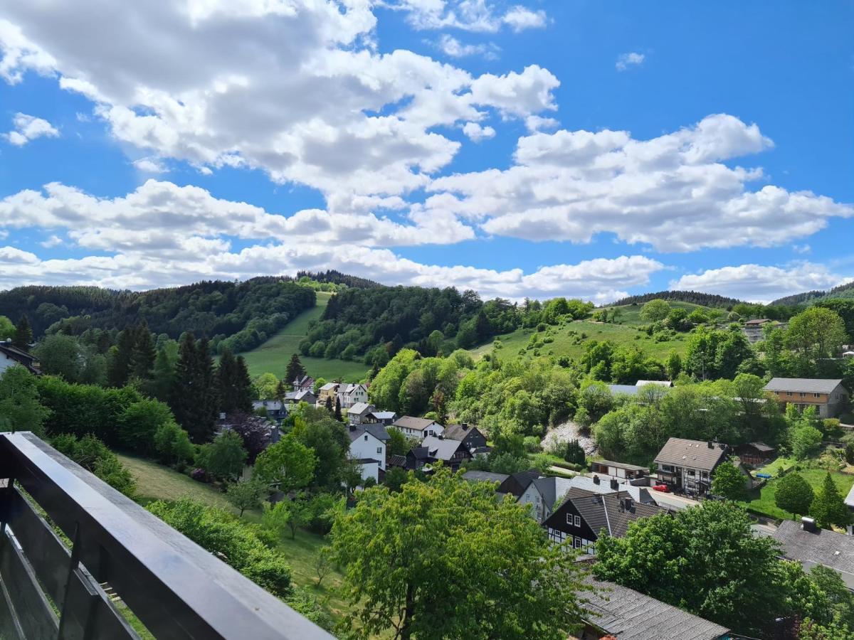 Appartamento Panoramablick Willingen Schwalefeld Esterno foto