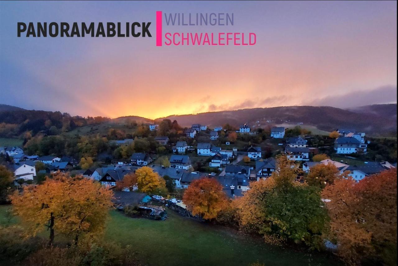 Appartamento Panoramablick Willingen Schwalefeld Esterno foto